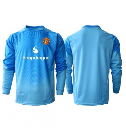 Moške Nogometnih dresov Manchester United Vratar Domači 2025-26 Dolgi rokavi Moške Nogometnih dresov Manchester United Vratar Domači 2025-26 Dolgi rokavi